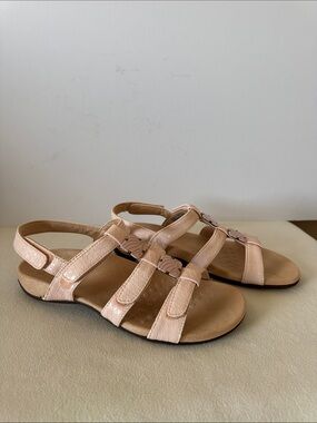 Vionic Rest Amber Snake Womens Pink sandals